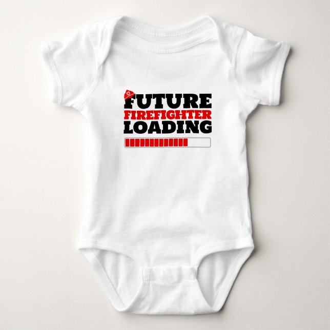 Body Futur pompier Chargement du T-shirt complet (Devant)