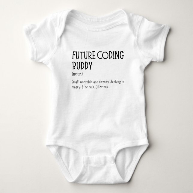 Body Futur Programmeur Copain de Codage Drôle Développe (Devant)