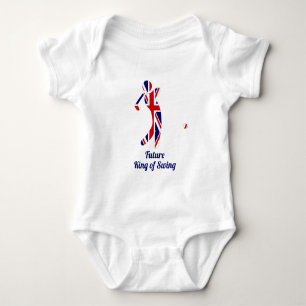 Body Futur roi du Swing  Joueur de golf Union Jack Flag