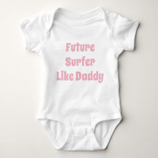 Body Futur Surfer Comme Papa Bébé Bodysuit