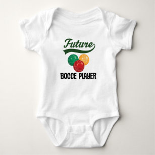 Body Futur T-shirt de bébé de joueur de Bocce