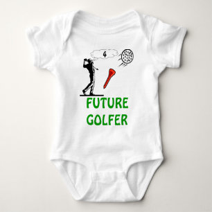 Body futur T-shirt d'enfant en bas âge de golfeur
