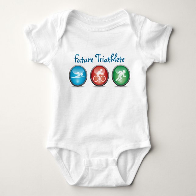 Body Futur triathlète Baby Boy Shirt :: 01 (Devant)