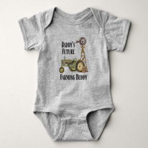 BODY FUTURE BOUDDY BÉBÉ BODYSUIT AGRICOLE