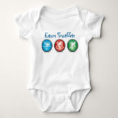 Body Future chemise de bébé de Triathlete : : 01 (Devant)