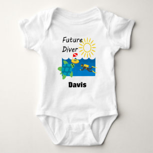 Body Future Diver Design - Bodysuit Baby Jersey