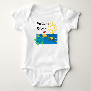 Body Future Diver Design - Bodysuit Baby Jersey