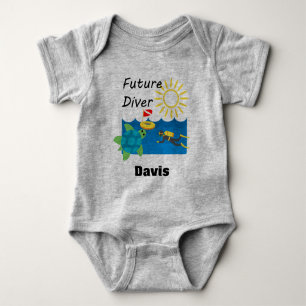 Body Future Diver Design - Bodysuit Baby Jersey