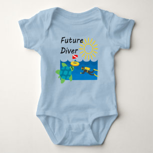 Body Future Diver Design - Bodysuit Baby Jersey
