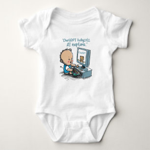 Body "Future Genius : AI Powered" Drôle Cadeaux Bébé Bé