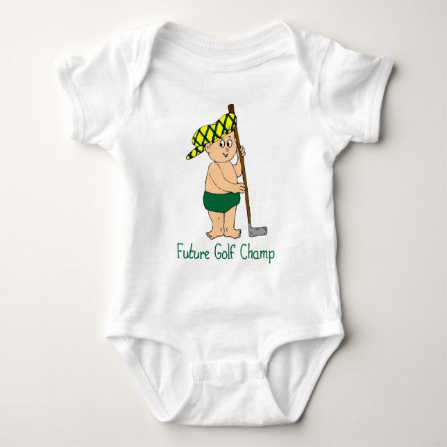 Body Future Golf Champ Baby Tee - shirts (Devant)