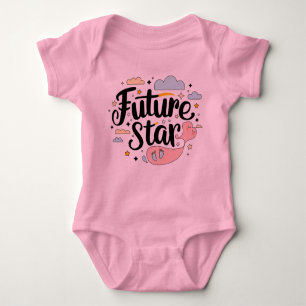 Body Future Star - Whimsical Baby Bump Design