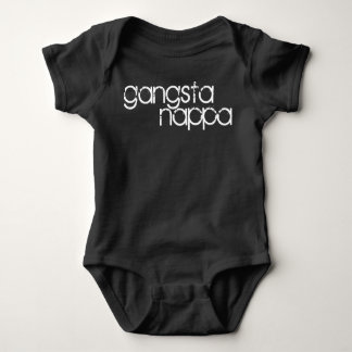 Body Gangsta Nappa - Baby Boys Urban Vest Sleepsuit