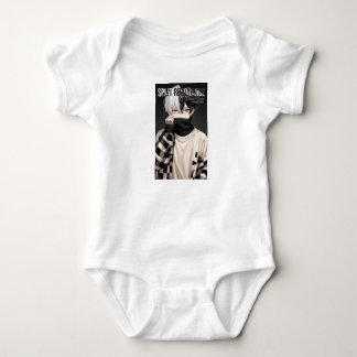 Body Garçon Anime Esthétique Cool avec Cheveux Bicolore