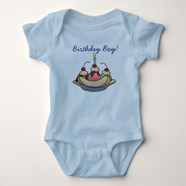Body GARÇON D'ANNIVERSAIRE par SHARON SHARPE (Devant)