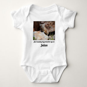 Body Garder mon oeil protecteur sur le bébé