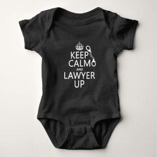 Body Gardez le calme et l'avocat (toute couleur)