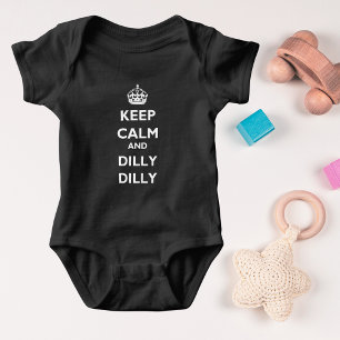 Body Gardez le calme et le linge de maison Dilly Baby J