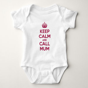 Body Gardez votre calme et appelez maman