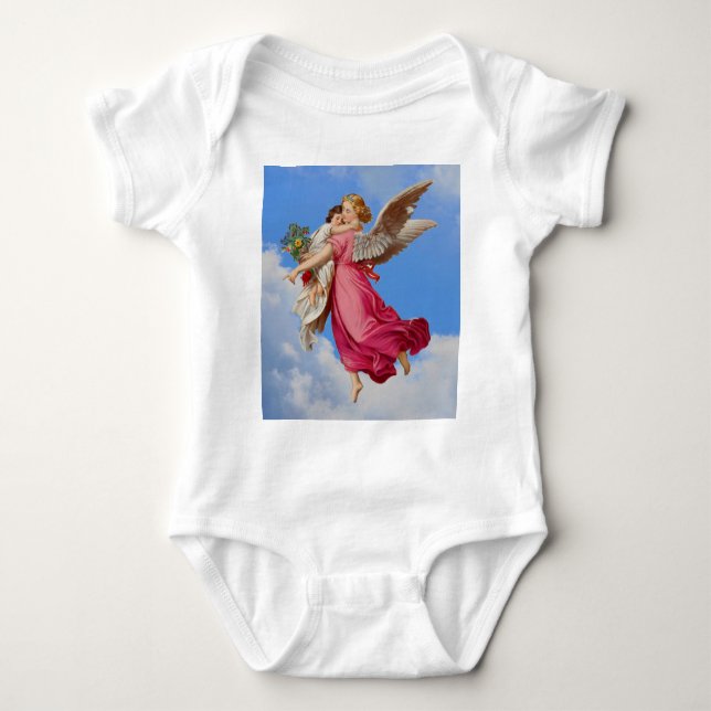 Body Gardien Ange Et Chemise Enfant (Devant)