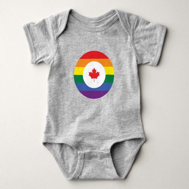 Body Gay pride canadien (Devant)
