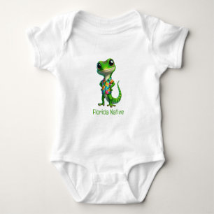 Body Gecko en chemise tropicale