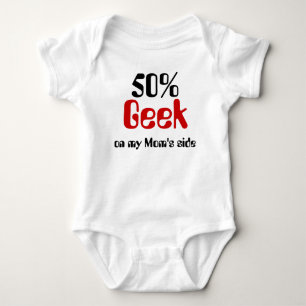 Body Geek de 50% sur la chemise latérale du bébé de 