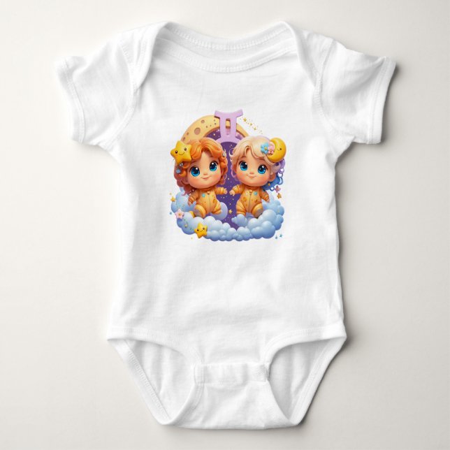 Body Gemini Baby Bodysuit Une pièce (Devant)