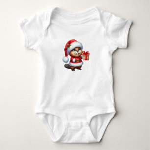 Body Généreux castor de Noël