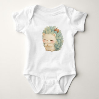 Body Gentle Hedgehog – Soft Watercolor Kawaii Toddler I