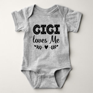 Body Gigi aime mon cadeau pour petits-enfants