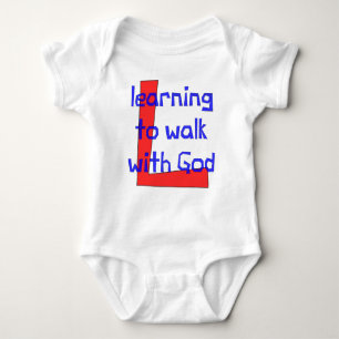 Body Gilet chrétien de bébé - apprenant à marcher a