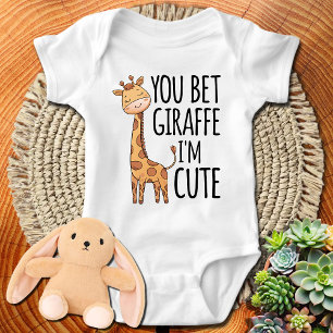 Body Girafe Animal De Zoo Sauvage Vous Pariez Girafe Je