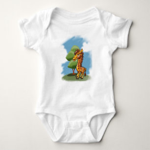 Body Giraffe Baby Bodysuit