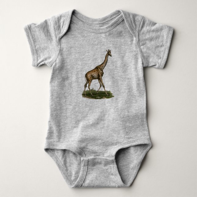 Body Giraffe Bodysuit pour les amateurs de girafe (Devant)