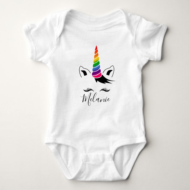 Body Glam Rainbow Unicorn (Devant)