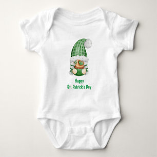 Body Gnome Vert Mignon Adorable St. Patrick's Day