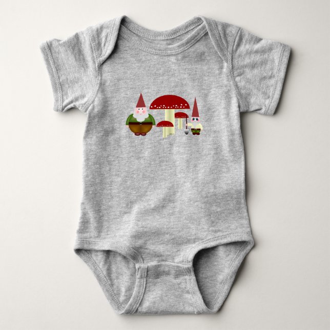 Body Gnomes Baby Bodysuit (Devant)