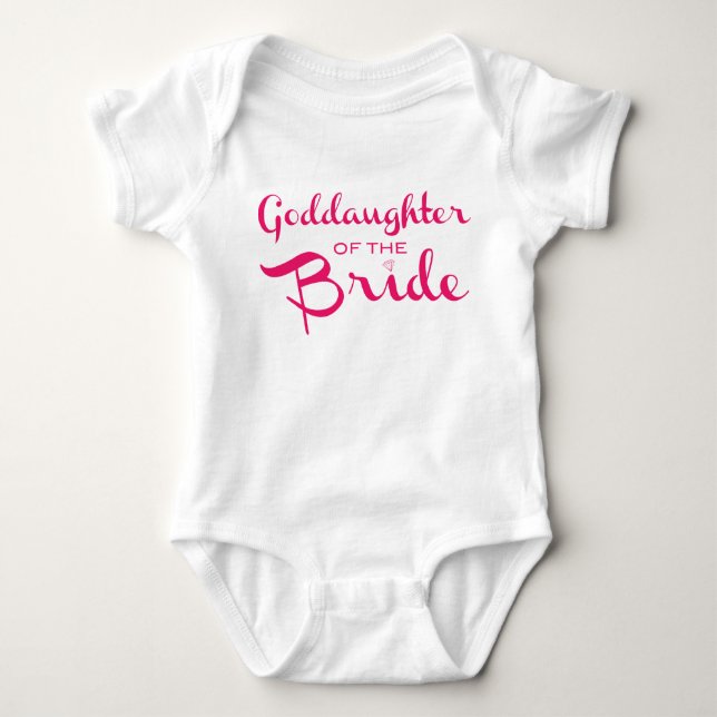 Body Godgirl de Bride Tee Pink (Devant)