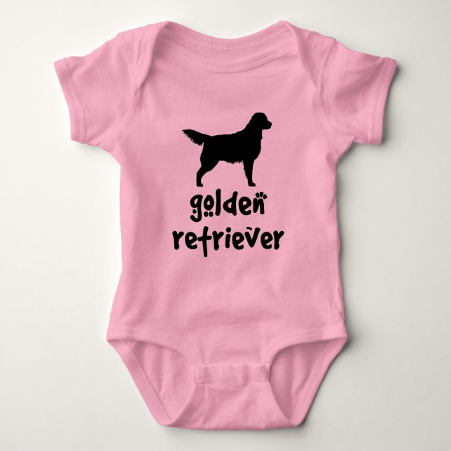 Body Golden retriever frais des textes (Devant)