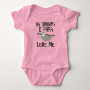 Body Grammy et Papa Aiment moi Grand-Enfant Sloth