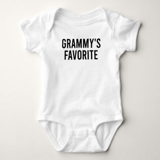 Body Grammy's Favorite Funny Baby Grandmother Quote