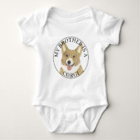 Grand frère corgi blanc fauve