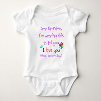 Body Grand-maman, je t'aime !