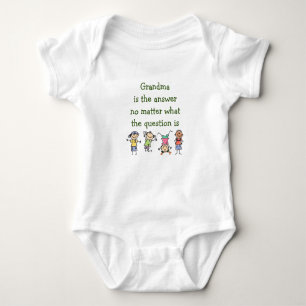 Body Grand-mère est la réponse Fun Kids Citation