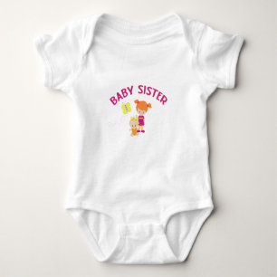 Body Grande Soeur avec Bébé Soeur Fier Soeur