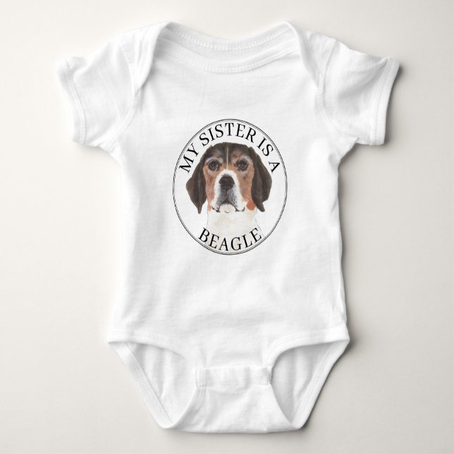 Body Grande sœur Beagle (Devant)