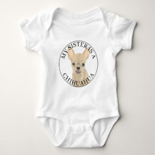 Body  Grande soeur chihuahua couleur faon crème