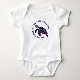 Body GRANDPA Tortue Bleue