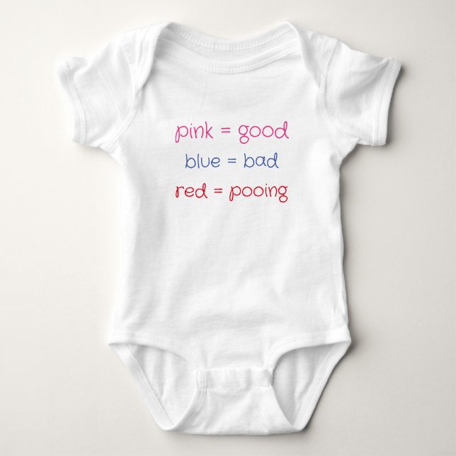 Body Graphique de couleurs pour bébés (Devant)